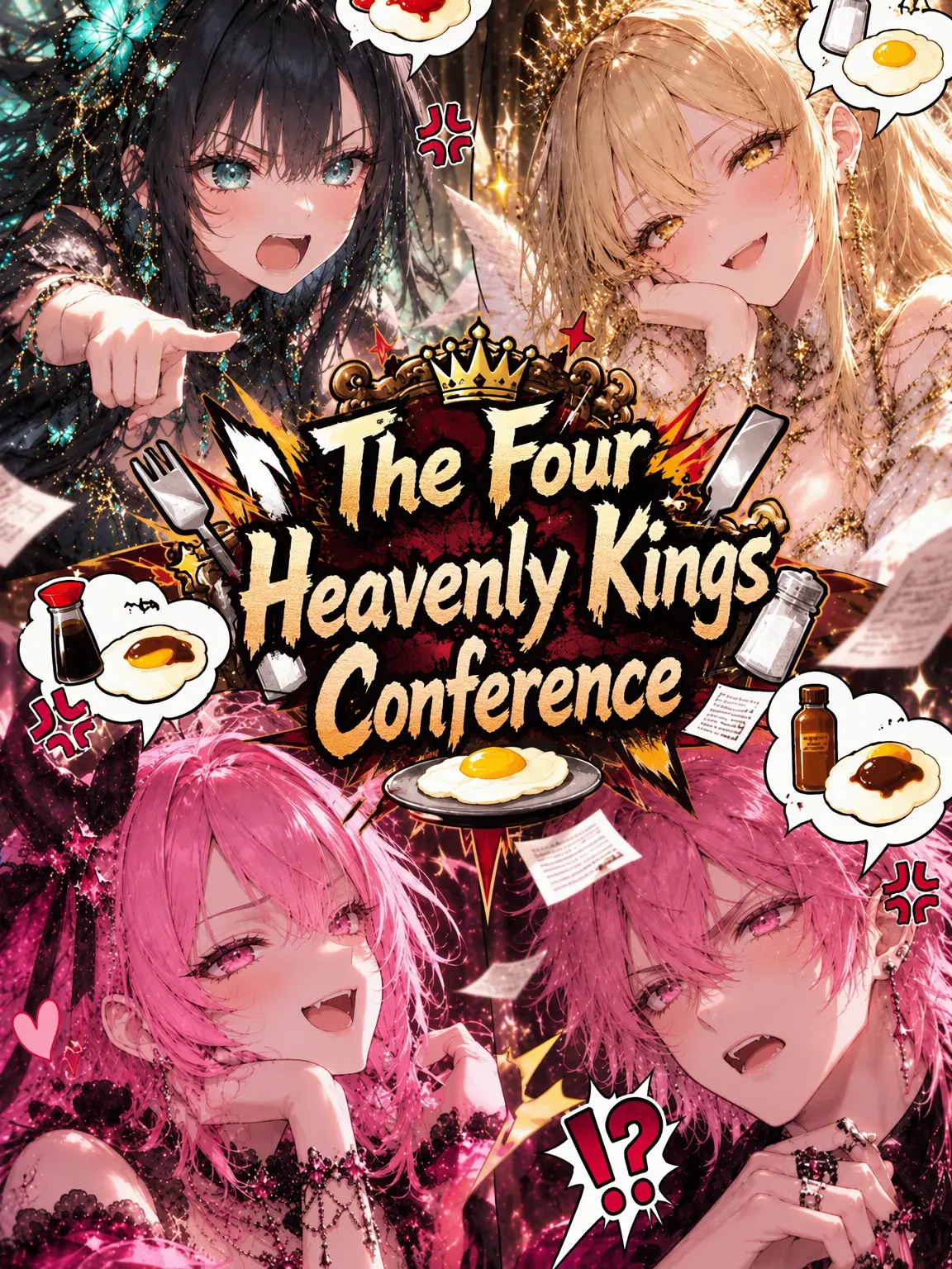 hachimitsumosuki의 Four Heavenly Kings Meeting