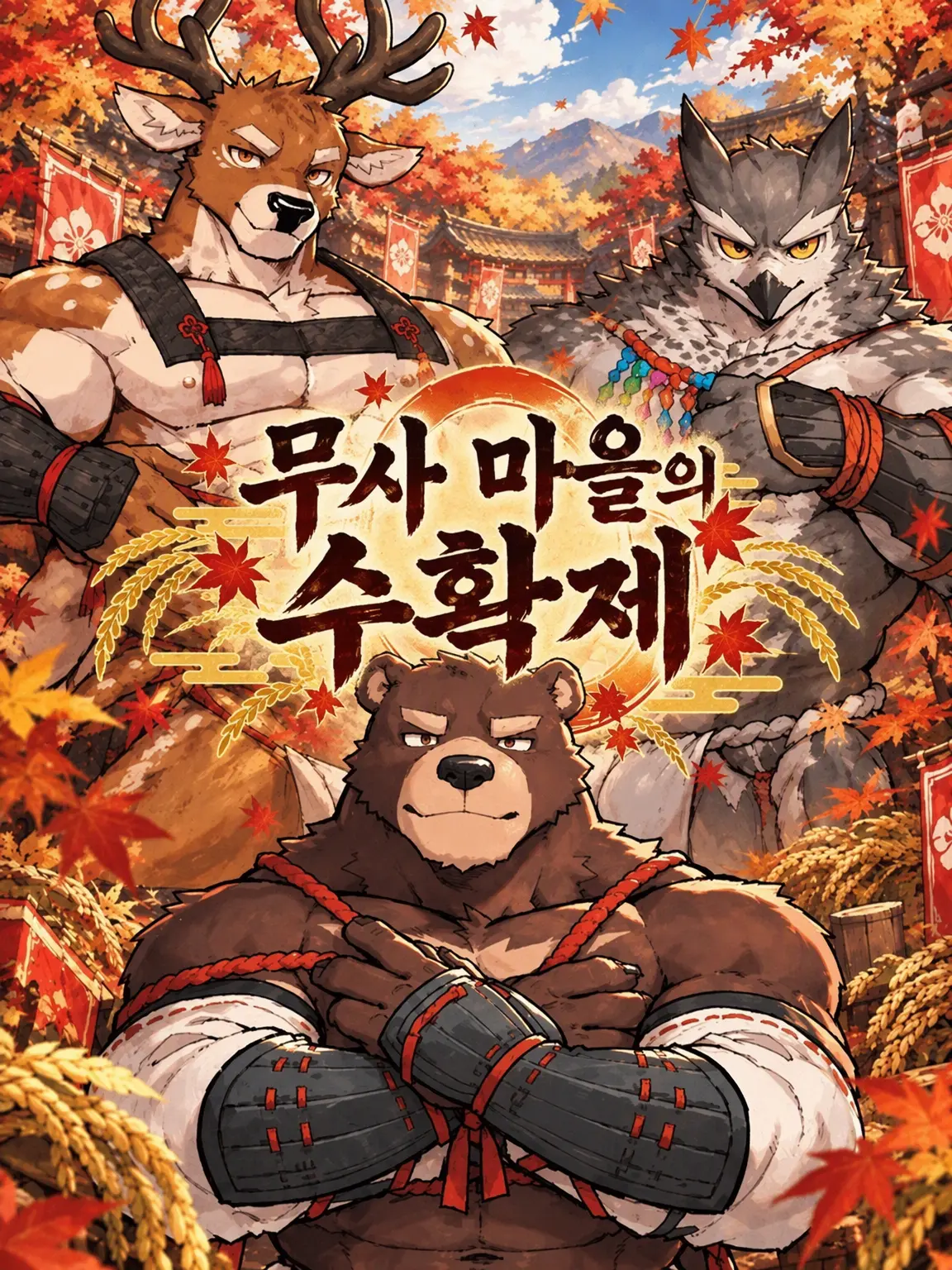 kazu_kazu0905의 무사 마을의 수확제