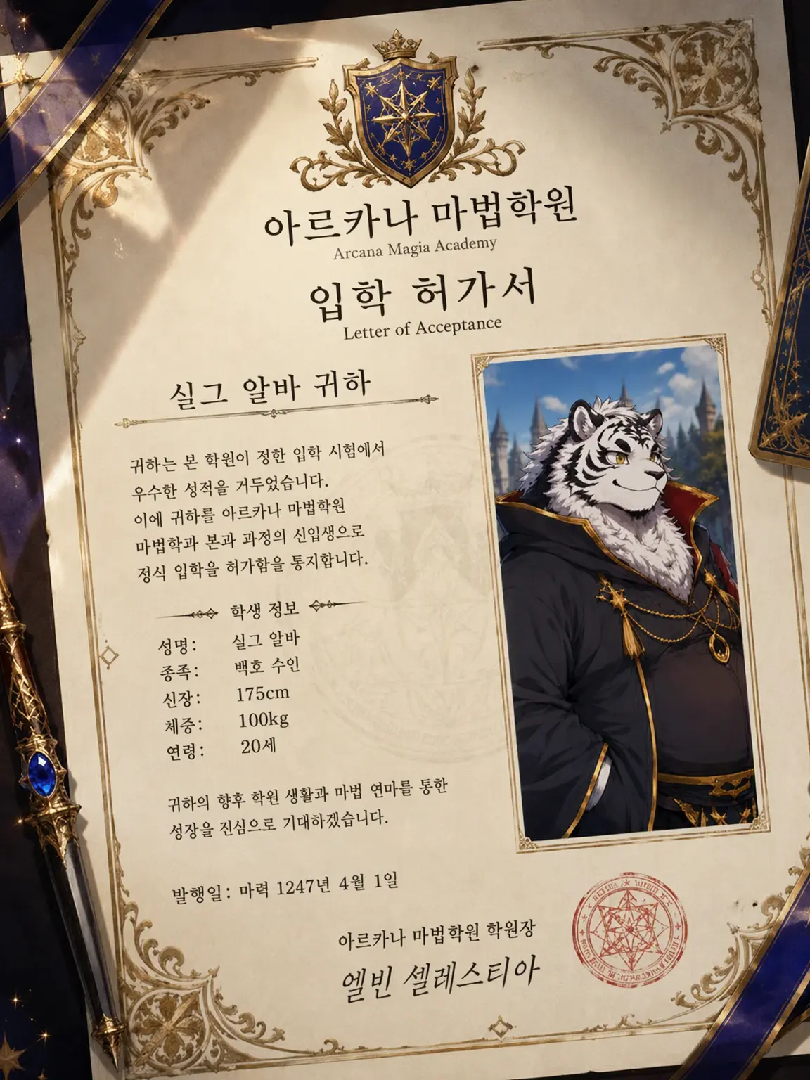 banjou03의 고고한 백은과 이름 없는 마법