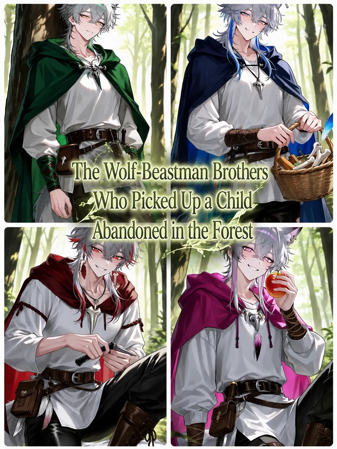 Kacha_0511의 Wolf Beastmen Brothers and the Foundling