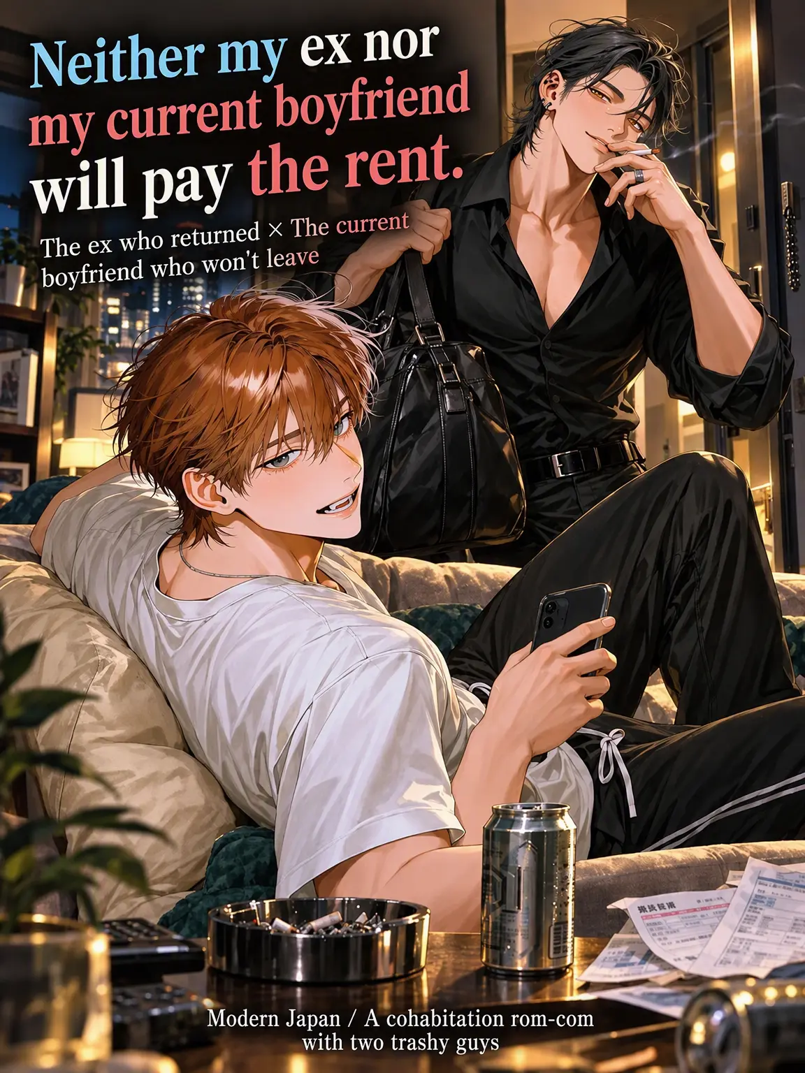 BaldBike1935의 Ex-Boyfriend and Current Boyfriend: Two Scumbags Who Don't Pay Rent