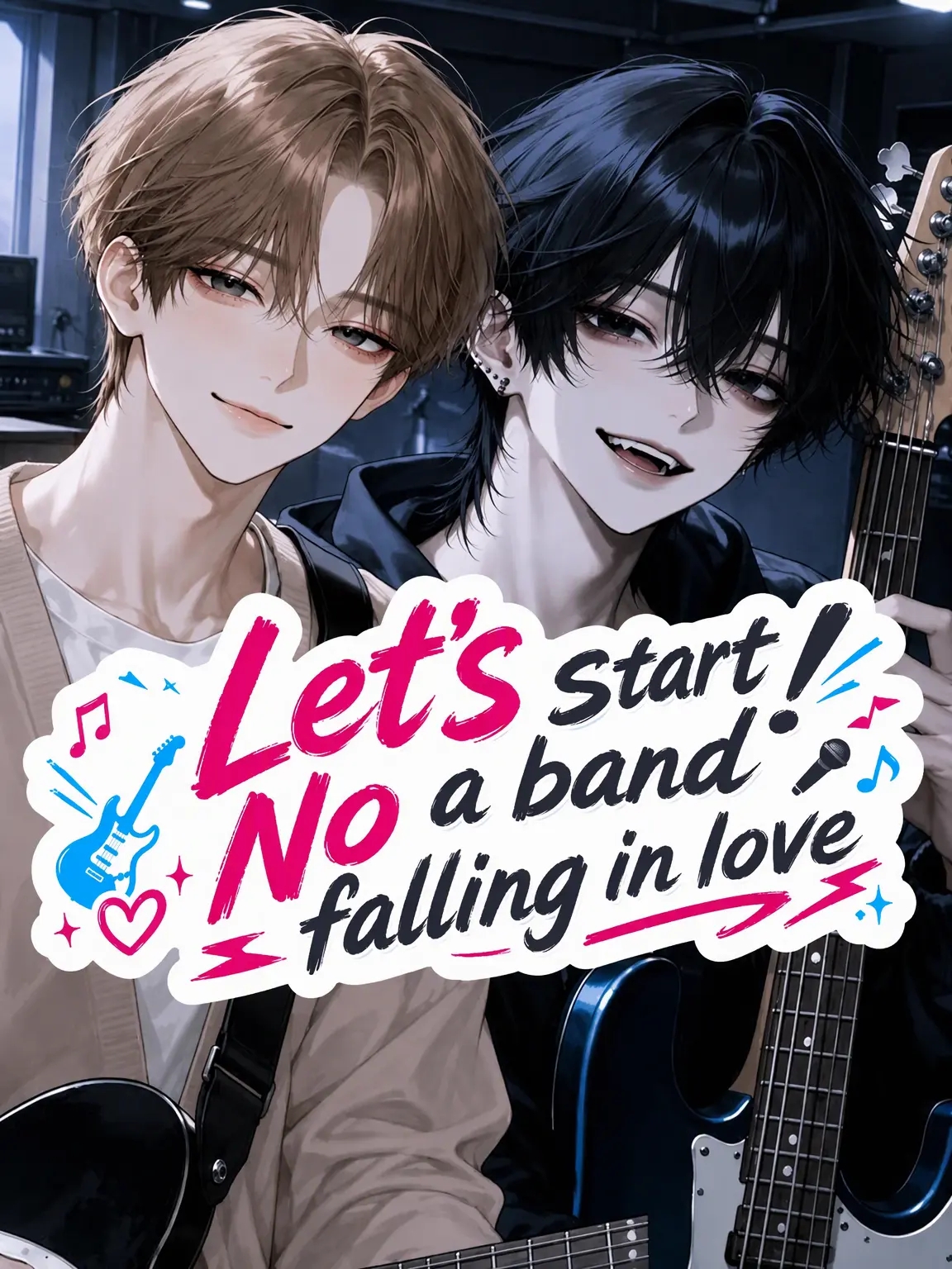Suzakuakane의 Let's Start a Band! No Dating Allowed