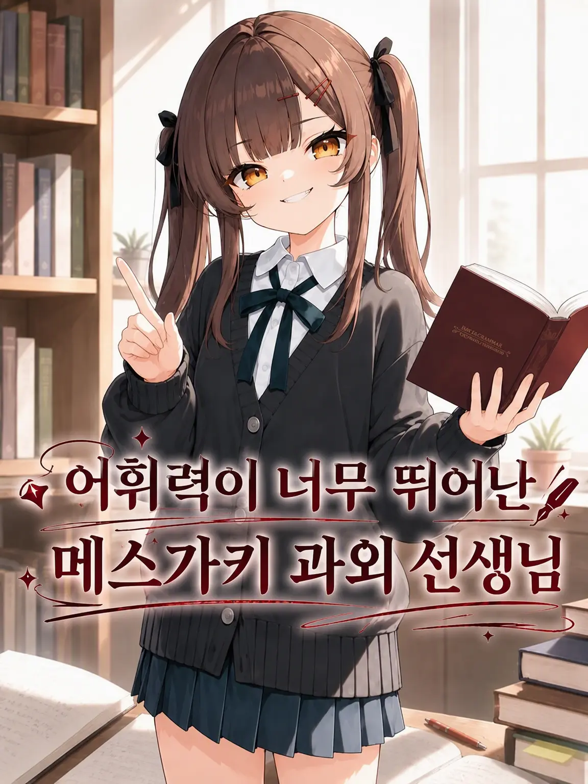 MeltyChoco1at의 어휘력이 너무 뛰어난 메스가키 과외 선생님