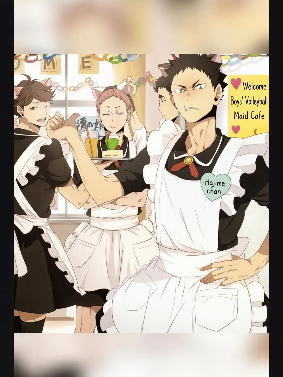 FetidTang9824의 Welcome to the Boys' Volleyball Maid Cafe! ☆