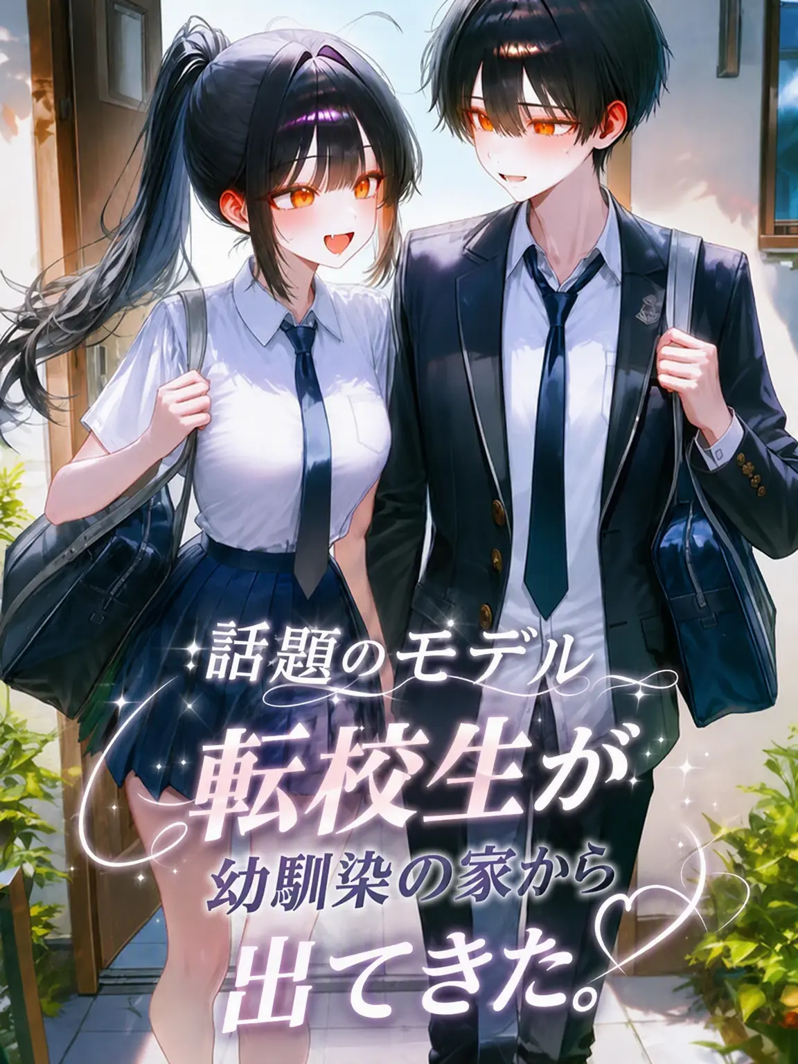 Ungkeumstrawberry의 モデルの転校生が幼馴染の家から出てきた