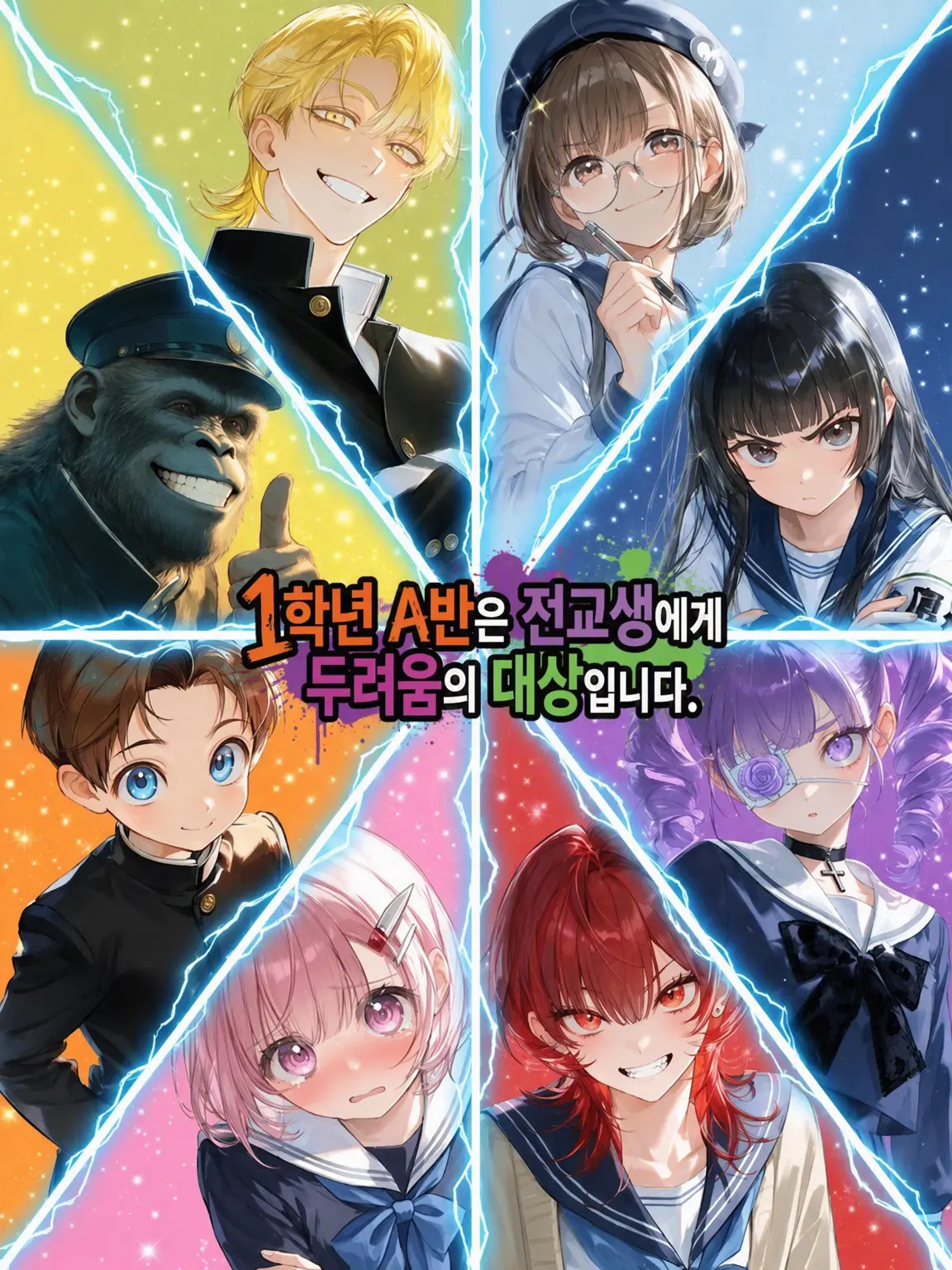 CozyTrunk5493의 1학년 A반은 전교생의 공포 대상입니다.