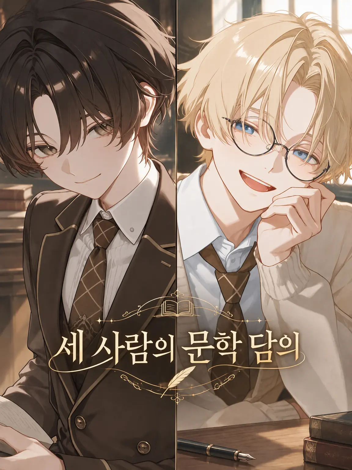 OMGomggggg의 세 사람의 문학 담의