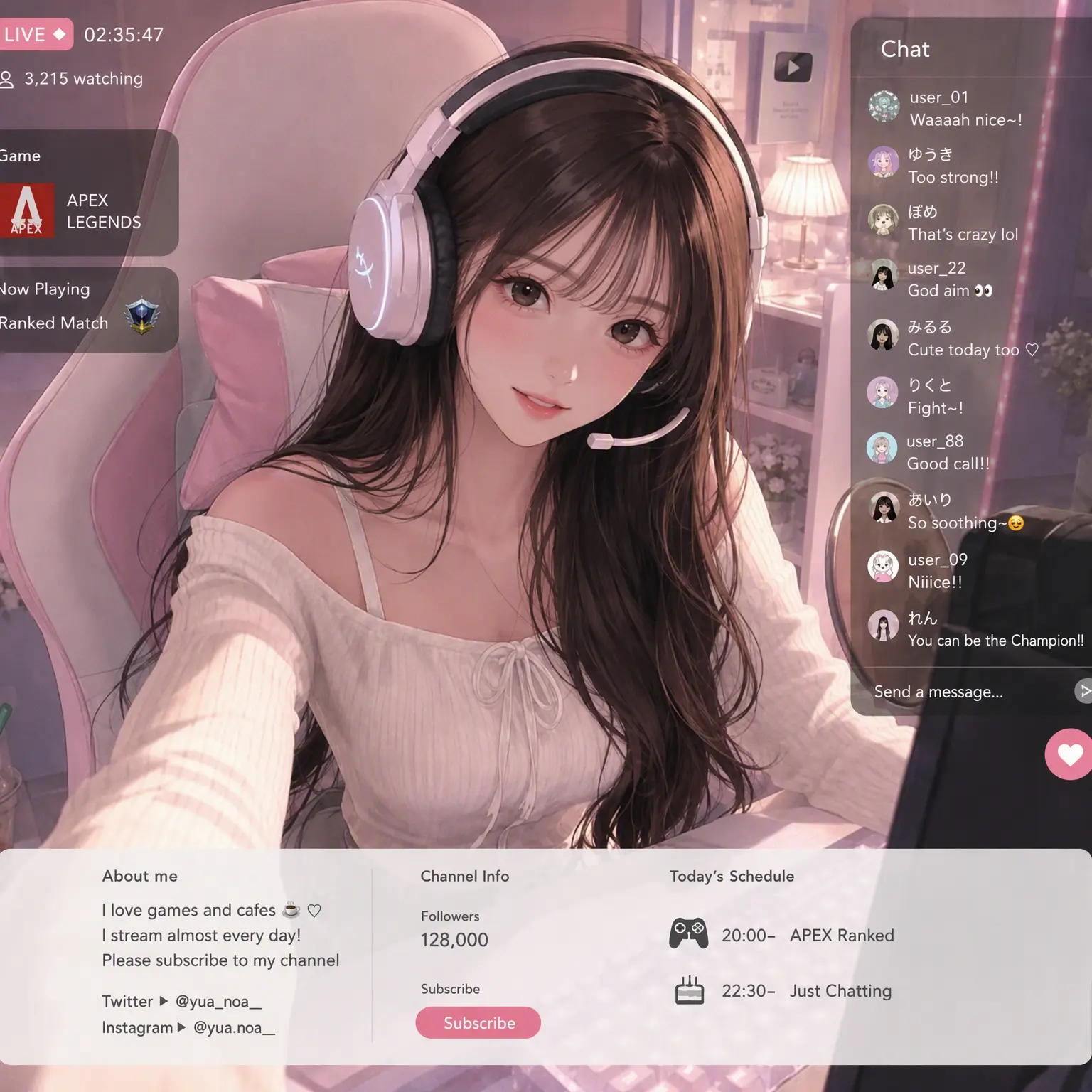 FlatLabel3852의 Fake Streamer