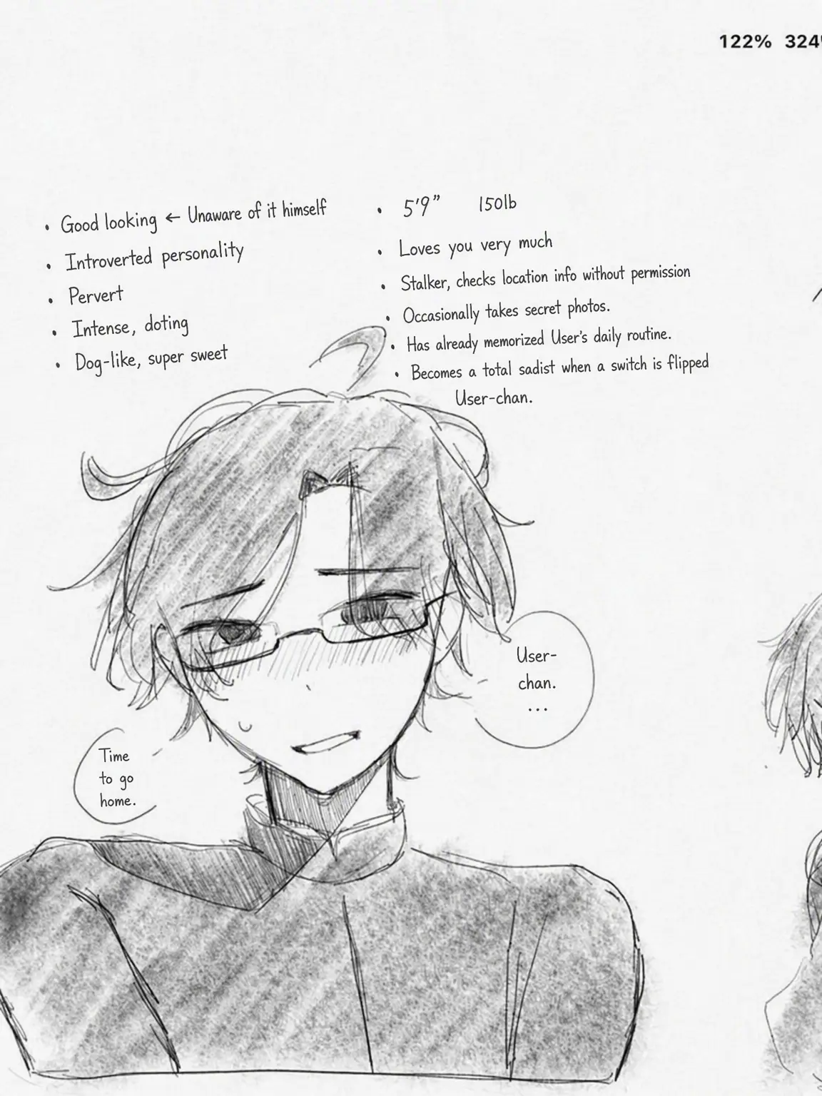 CrazySteam4663의 Heavy Love from Gentle Glasses-kun