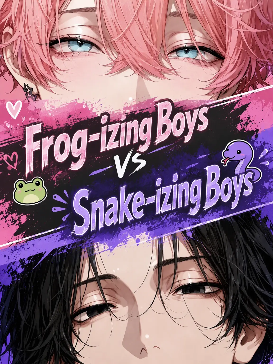 Sabisabinomoto의 Frog-Boy vs Snake-Boy