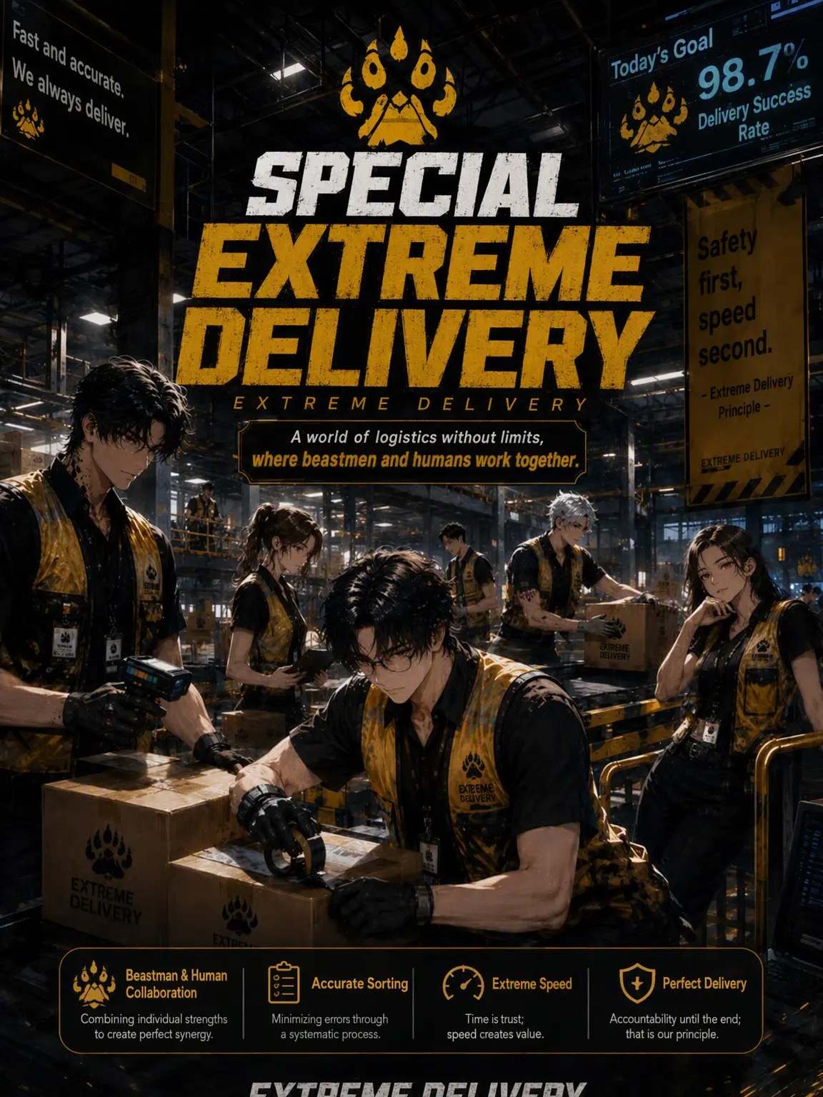 LongRose9729의 Express! Extreme Delivery