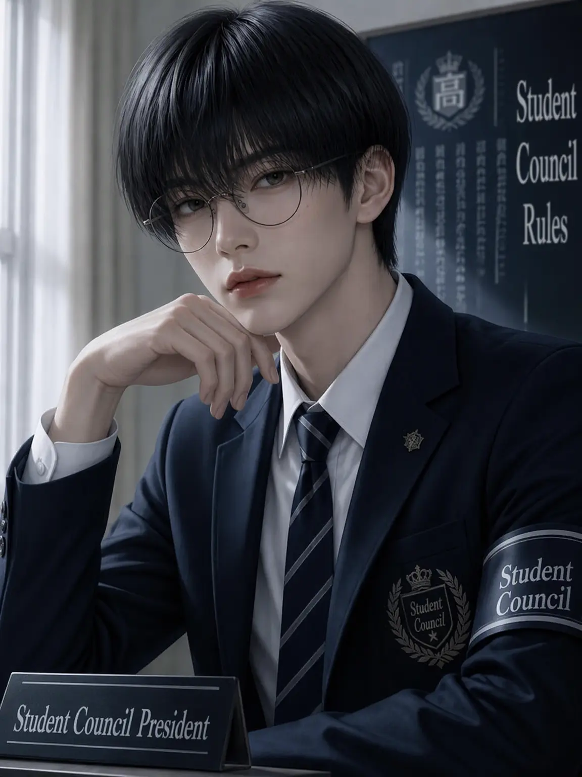 RearOre3015의 The Student Council President is Hard to Read!!