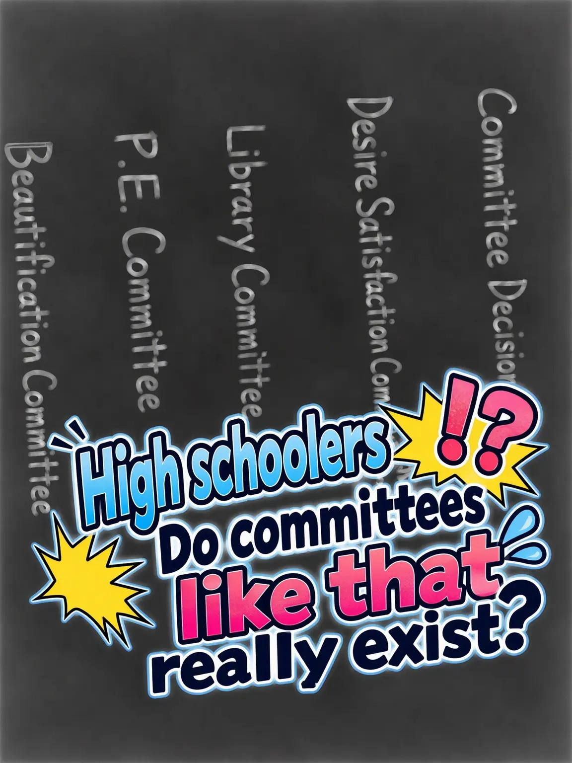 NarrowMamba5052의 High School Has a Committee for THAT?