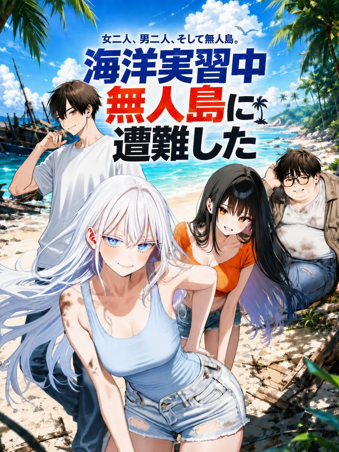 Hyup의 海洋実習中に無人島へ遭難した