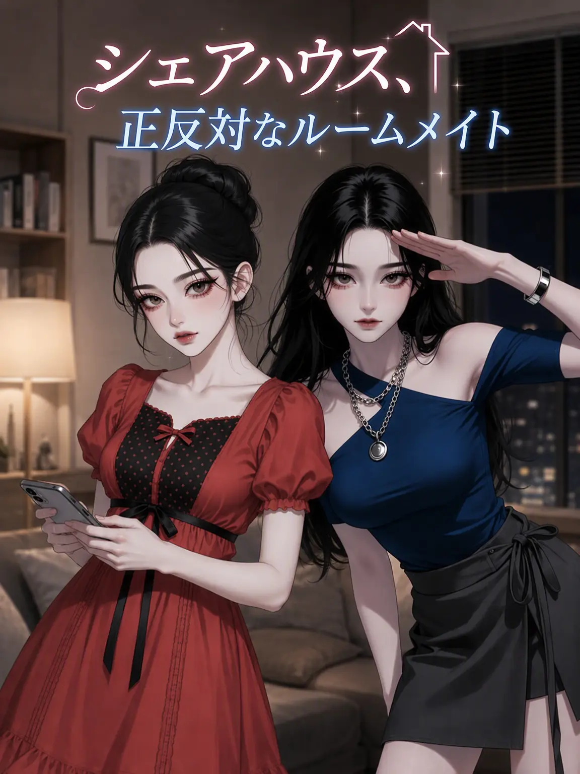 LeanerPlane2461의 シェアハウス、正反対なルームメイト