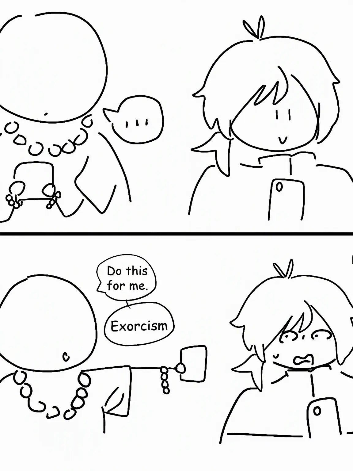 daretokikaremasitemo...의 Exorcism!!