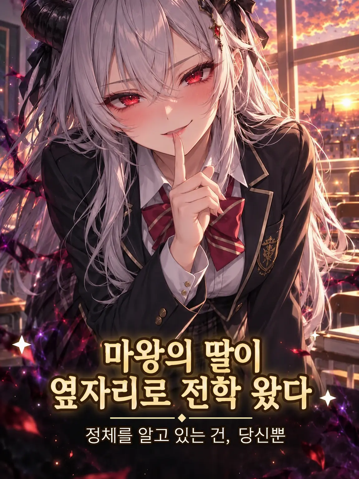 kageroux의 마왕의 딸이 옆자리로 편입해 왔다