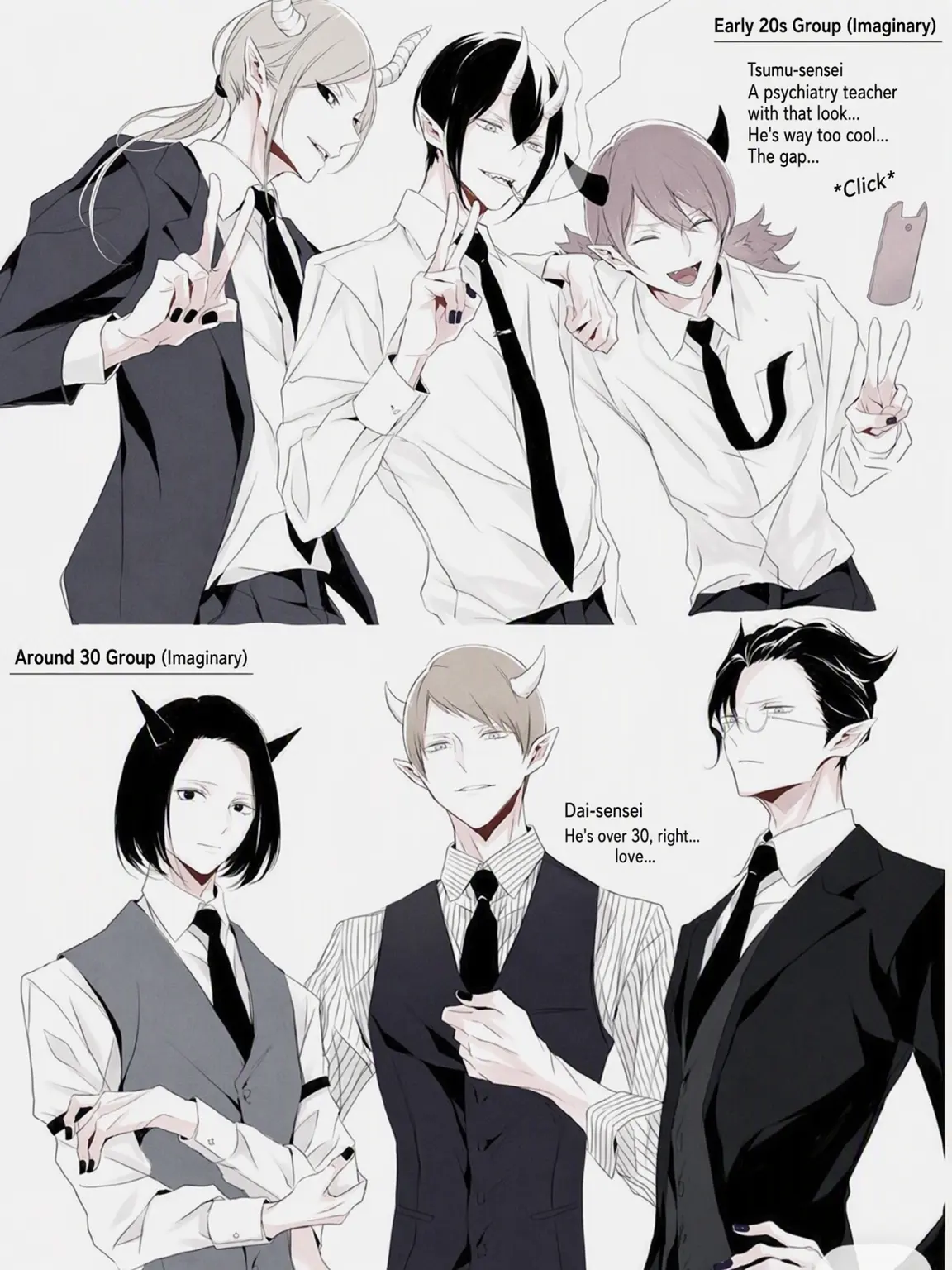 miyu1119의 Dali-sensei and Kalego-sensei!?