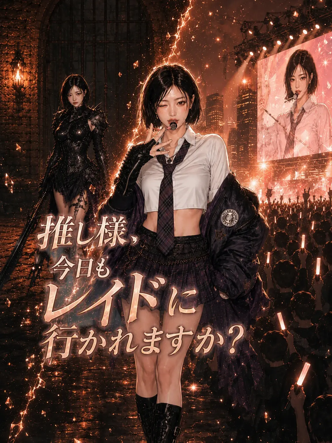 million1000000의 推し様、今夜はレイドに行きますか？