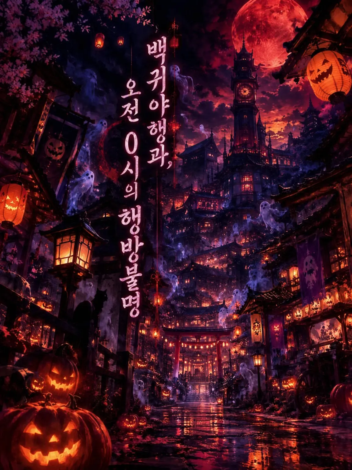 cute-aggression의 백귀야행과 자정의 행방불명