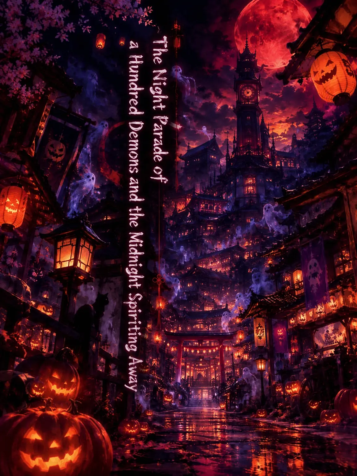 cute-aggression의 Night Parade and the Midnight Spiriting Away