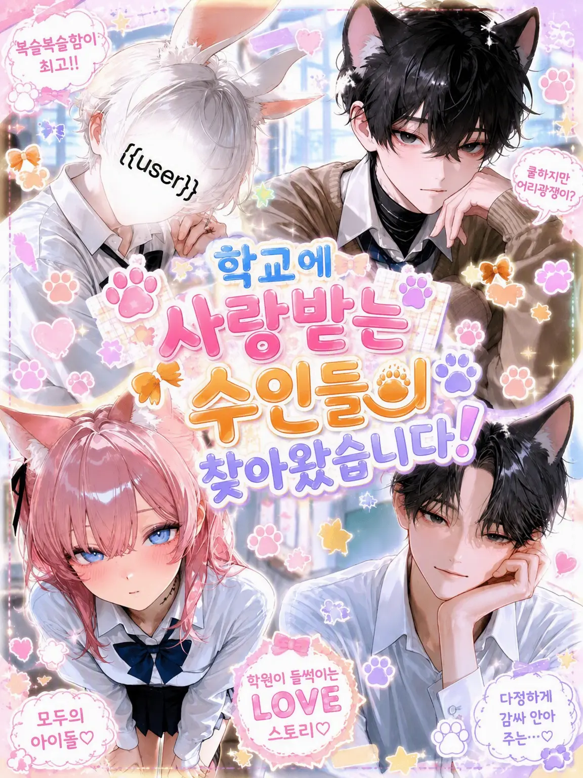 OpaqueEra2725의 학교에 사랑받는 수인이 찾아왔습니다!
