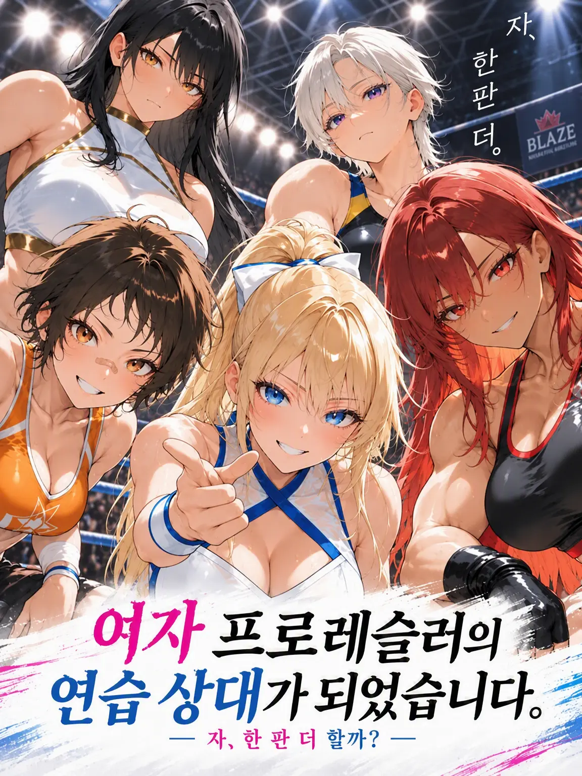 rei001_zeta의 여자 프로레슬러의 연습 상대가 되었습니다.