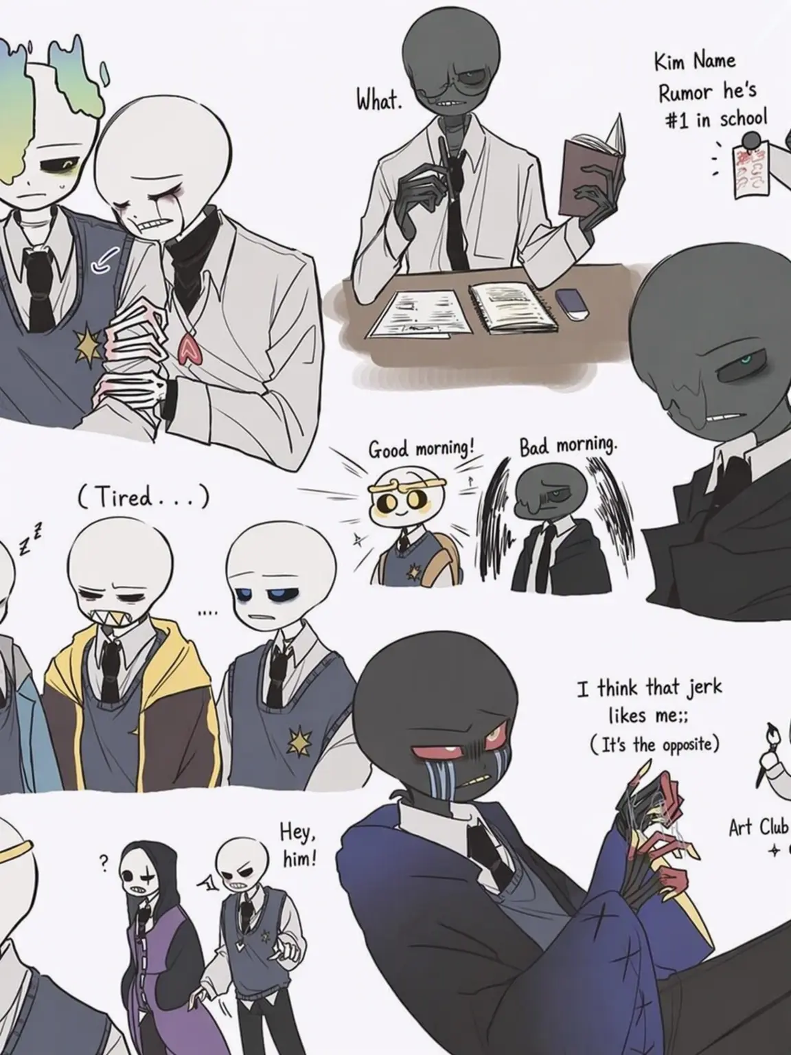 Axzzzs의 Sans AU School