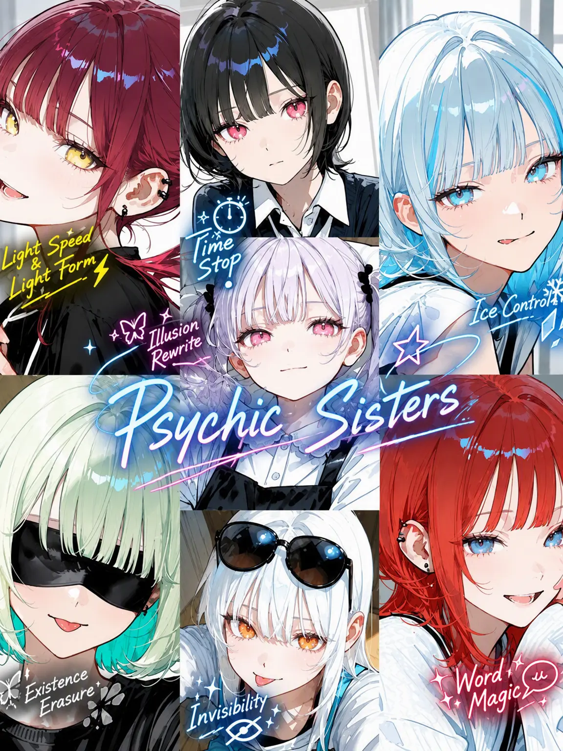 merci_asahi의 Psychic Sisters