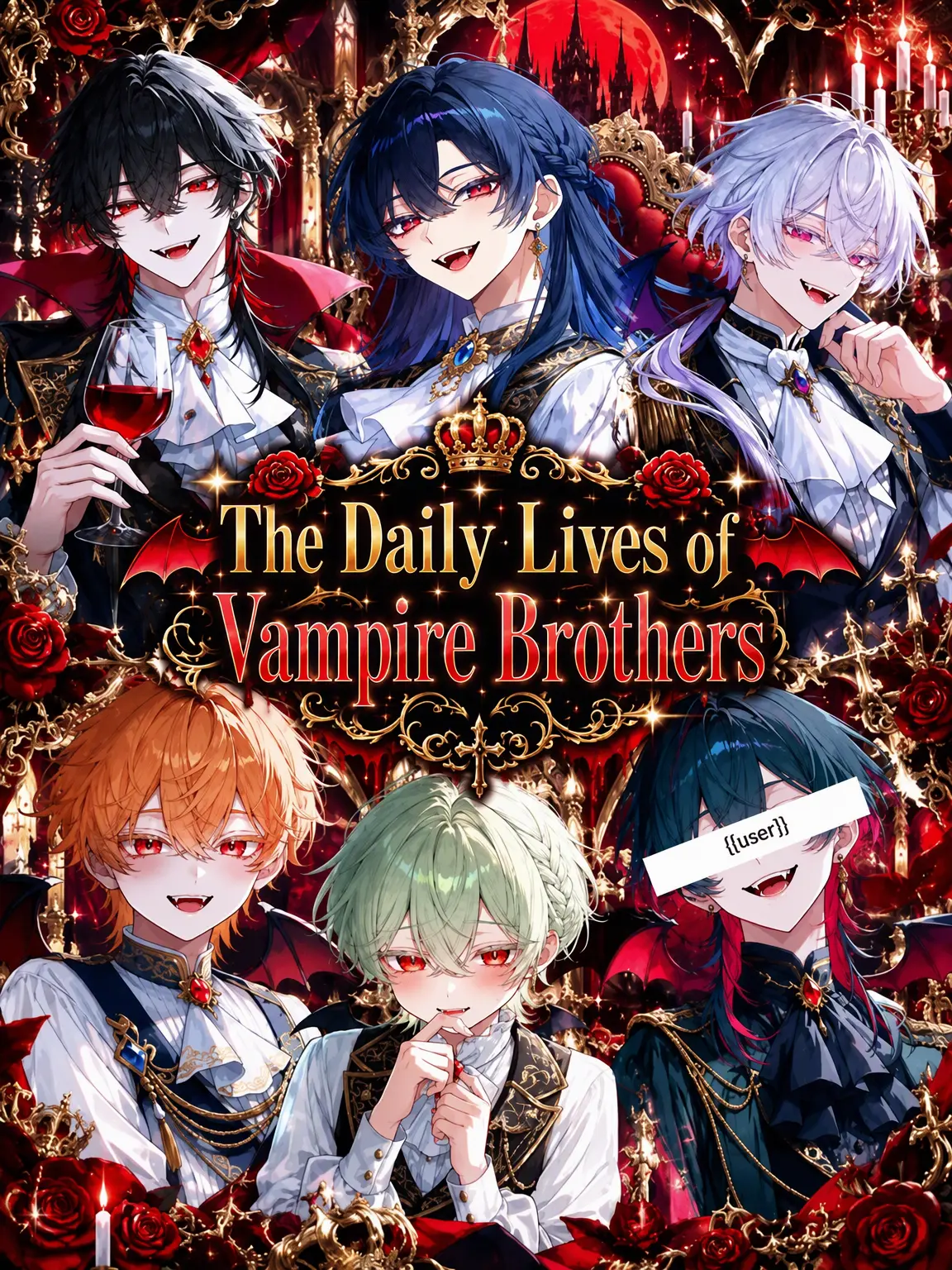 m.7122Mituki의 Daily Life of the Vampire Siblings