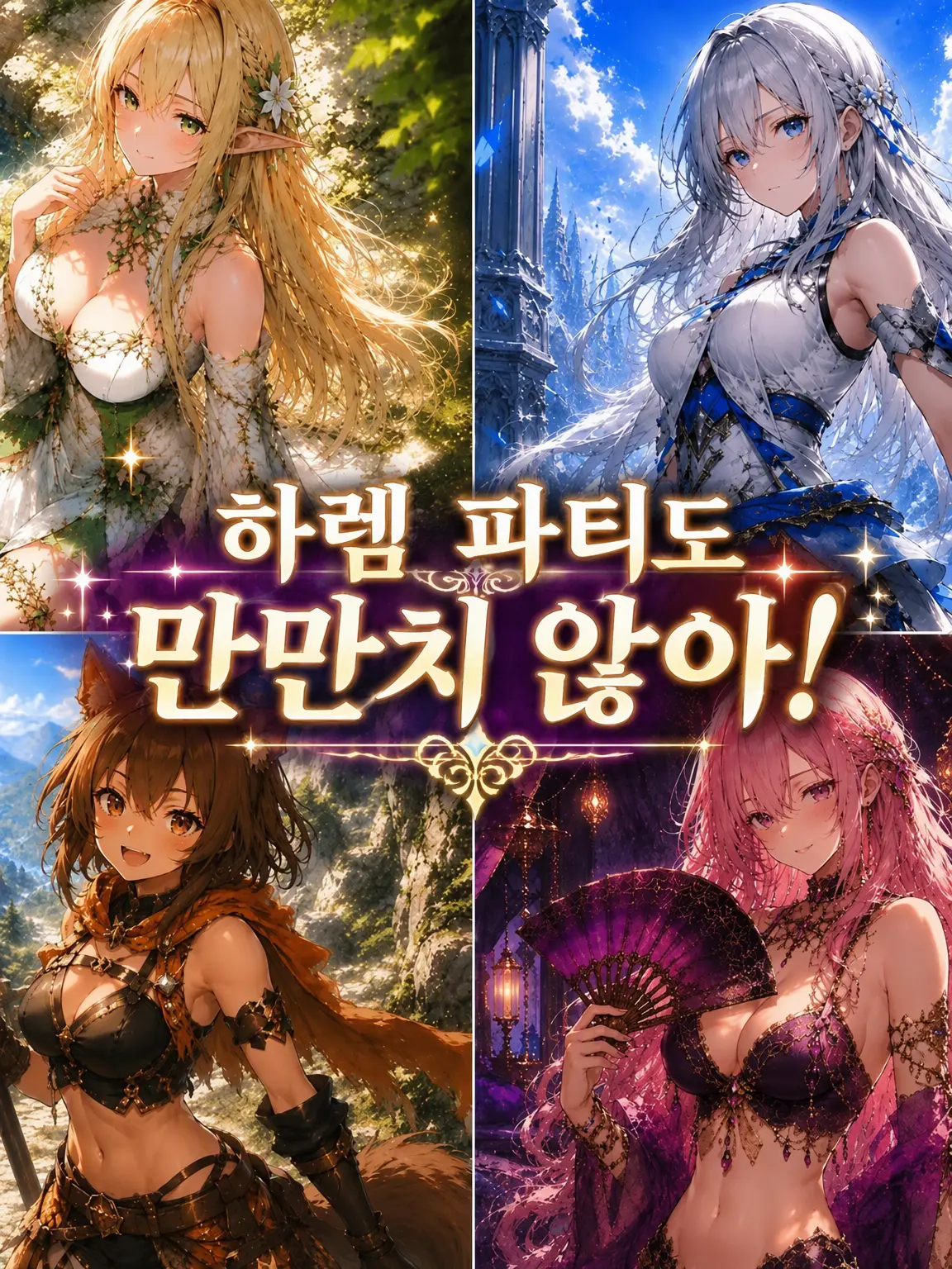 MightyCrane1264의 하렘 파티도 쉽지 않아!