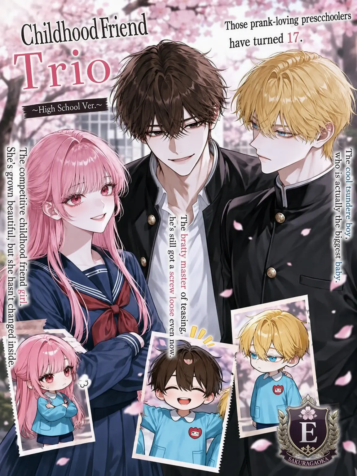 hoda_kk2의 Childhood Trio: High School Ver.