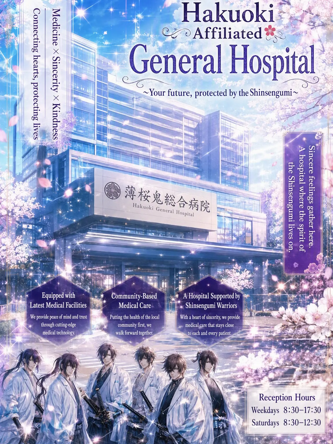 hakuouki의 Welcome to Hakuou General Hospital