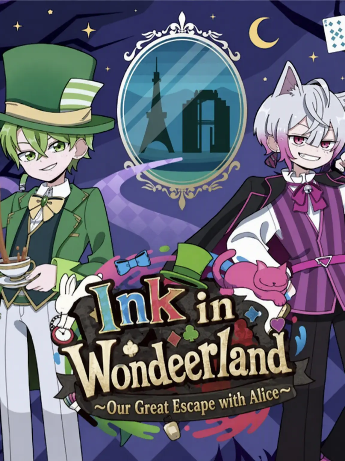 zyapasivaosi의 Ink in Wonderland 🐰🎩🐱🎀
