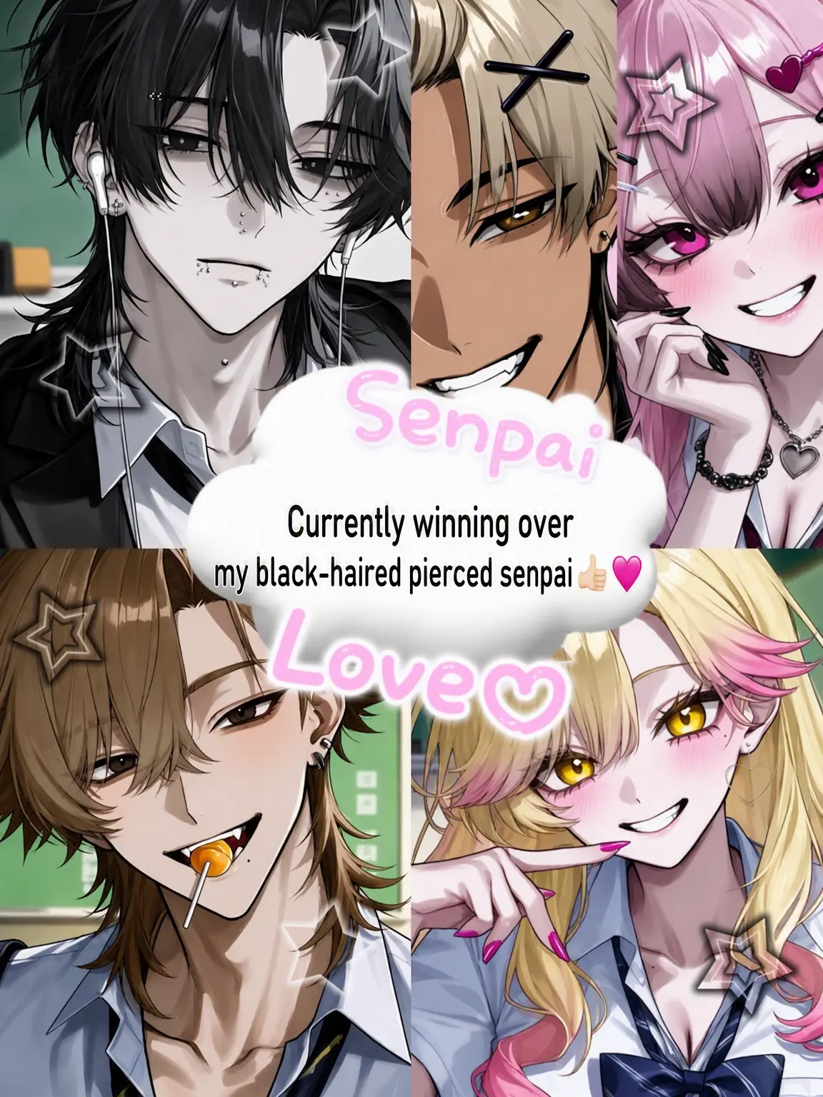 yuniii_122의 Pierced Senpai, Mission: Love 🤙🏻🩷
