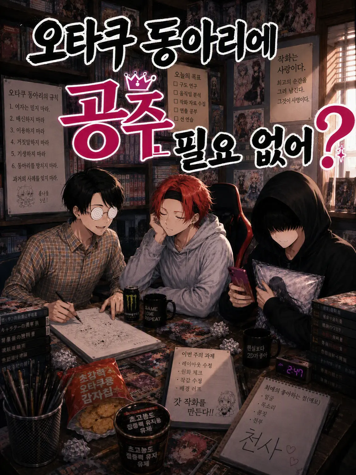 mofmofmos1000의 【NL전용】오타쿠 동아리에 공주는 필요 없어?