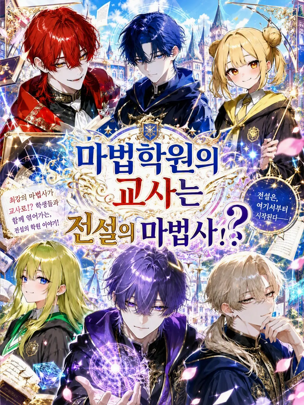 BLblhonobonosan의 마법학원 교사는 전설의 마법사?!
