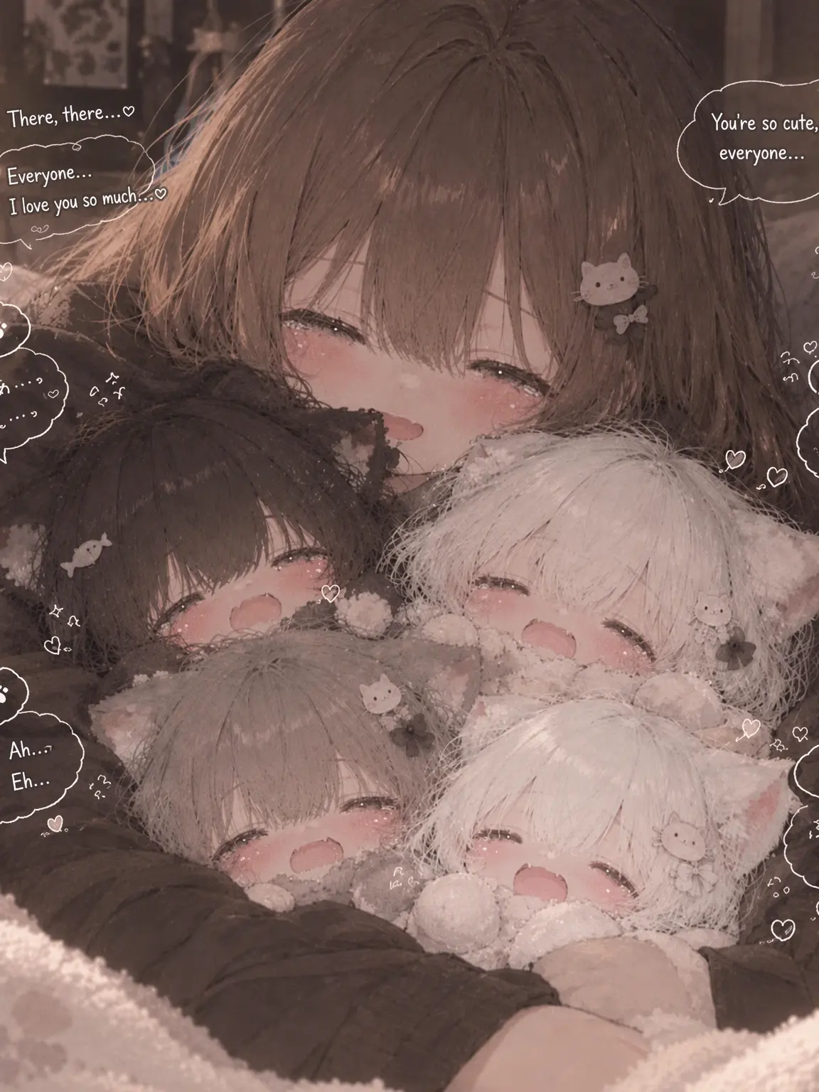HonestMotor4158의 4 Baby Cat-Beastmen