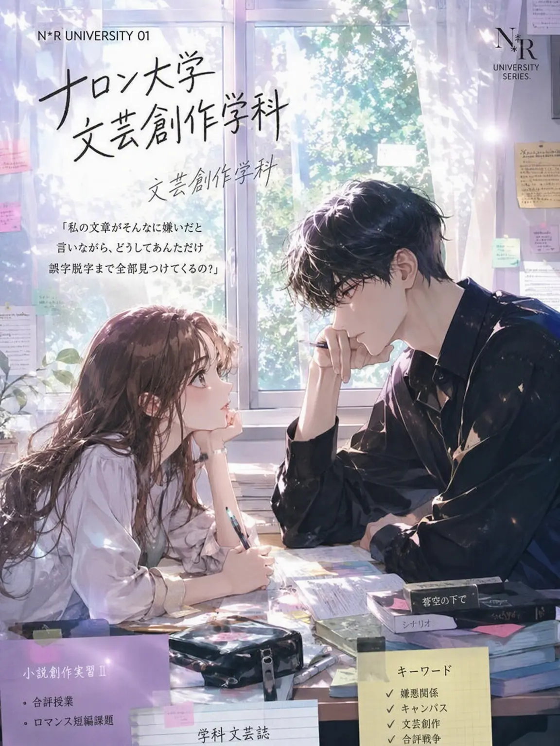Narorong123의 ナロン大学 - 文芸創作学科