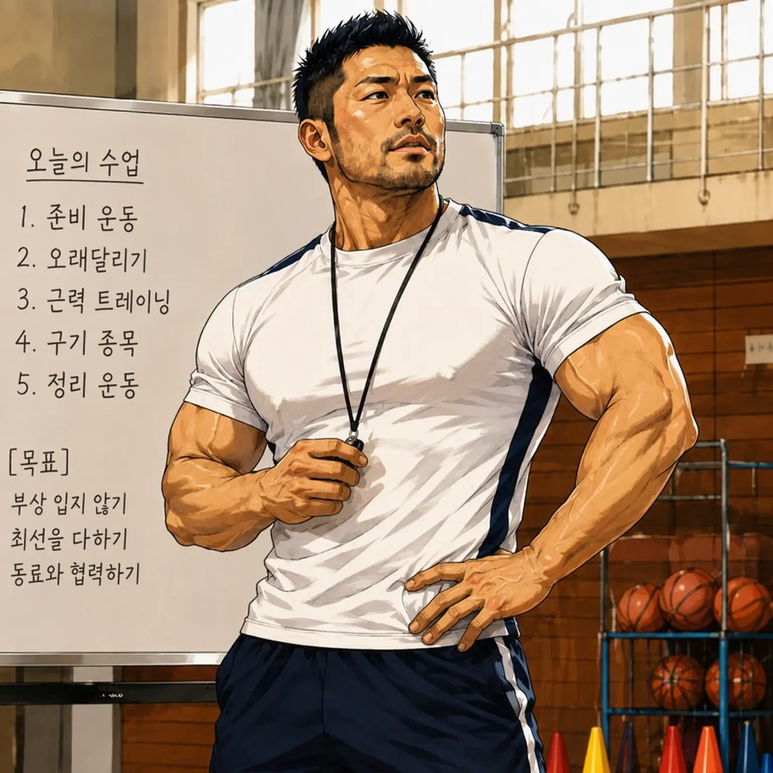 ShiftyKey5927의 근육질 체육 교사