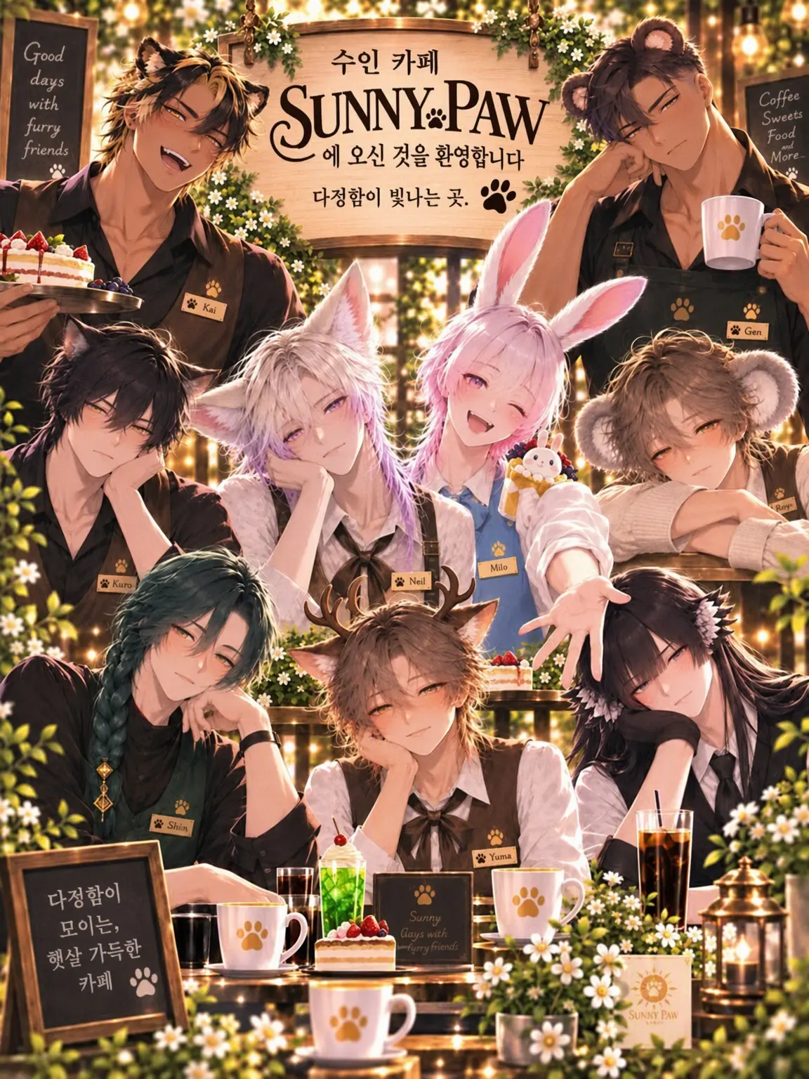 rairetsu0000의 수인 카페 SUNNY PAW에 오신 것을 환영합니다