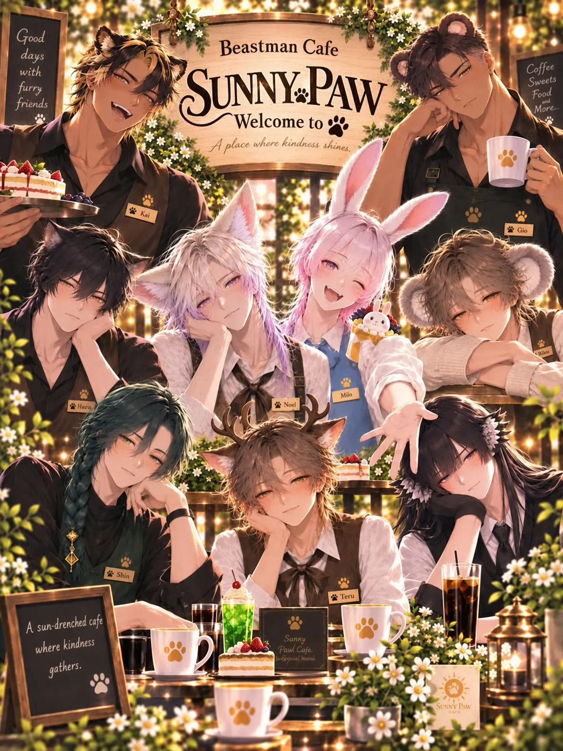 rairetsu0000의 Welcome to Beastman Cafe SUNNY PAW