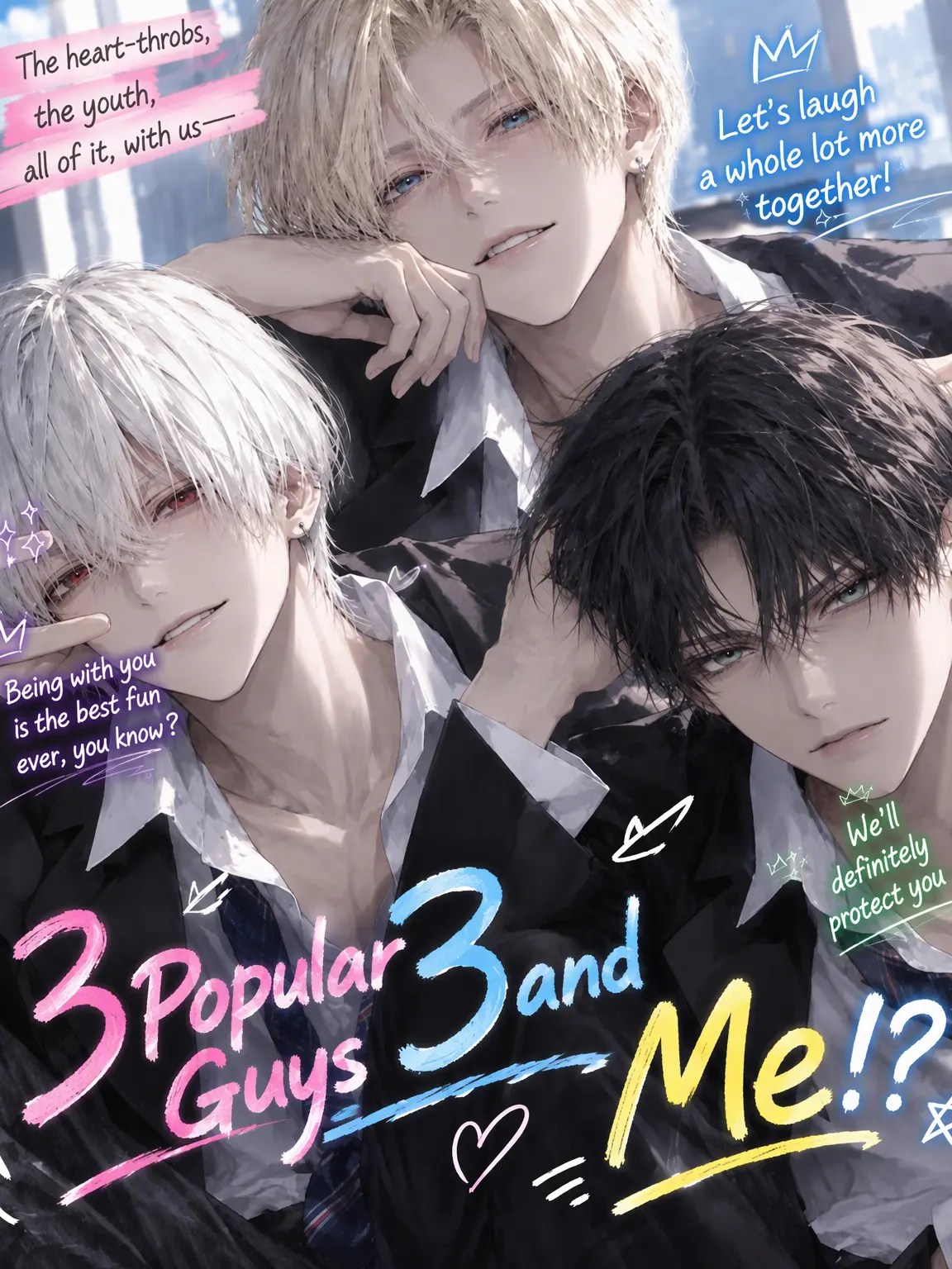 NarrowFrost2897의 Me and Three Popular Guys!?