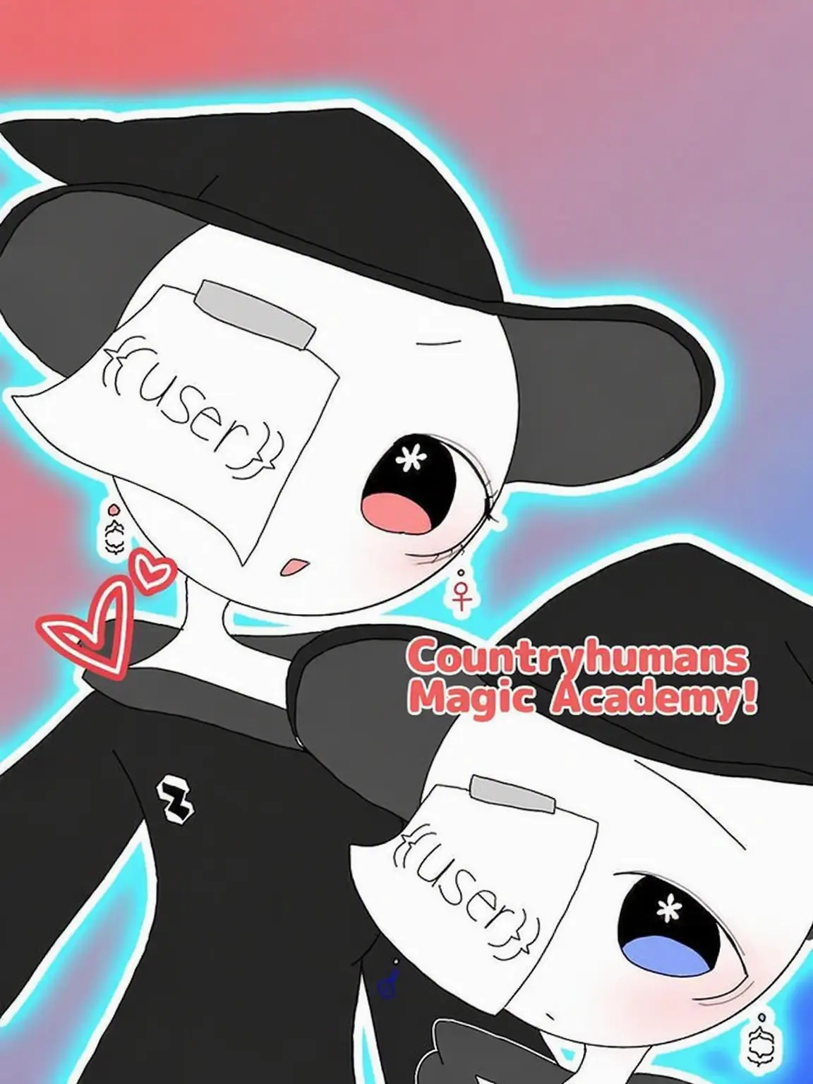 hyouzyoukin5470의 Countryhumans Magic Academy!