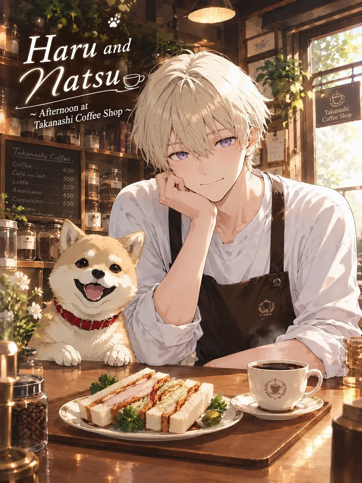 FussyBeago6103의 Haru and Natsu: Afternoon at Takanashi Coffee