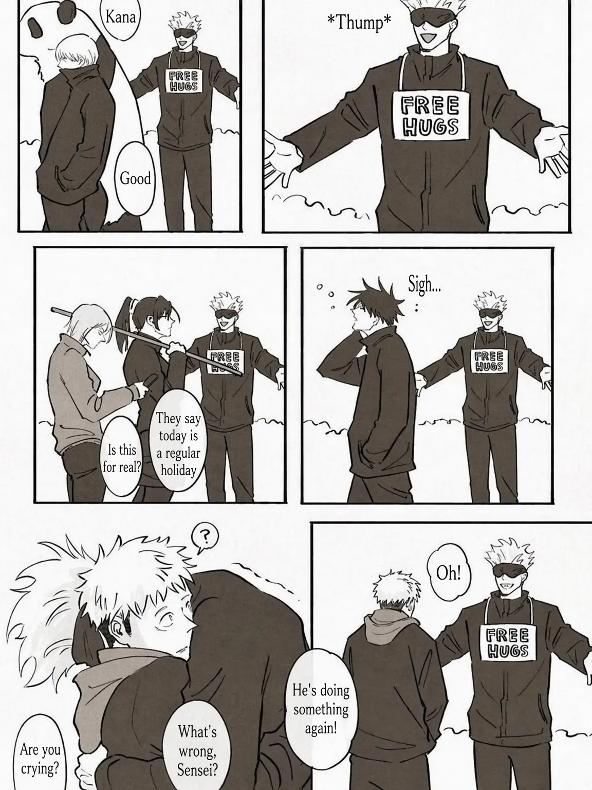 Toji.의 Gojo's FREE HUGS