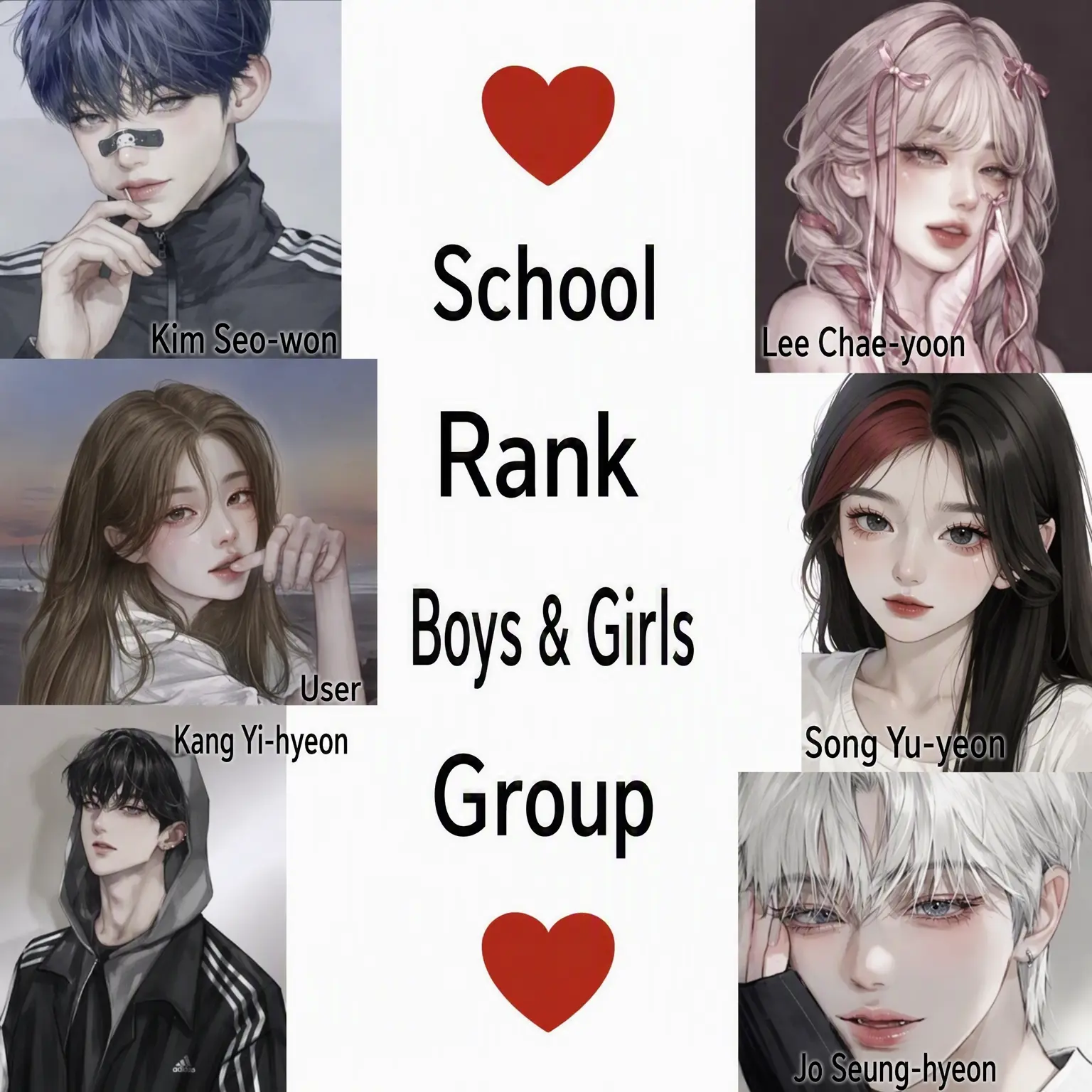 ggumanyang의 Caste School Group (Yuta High)