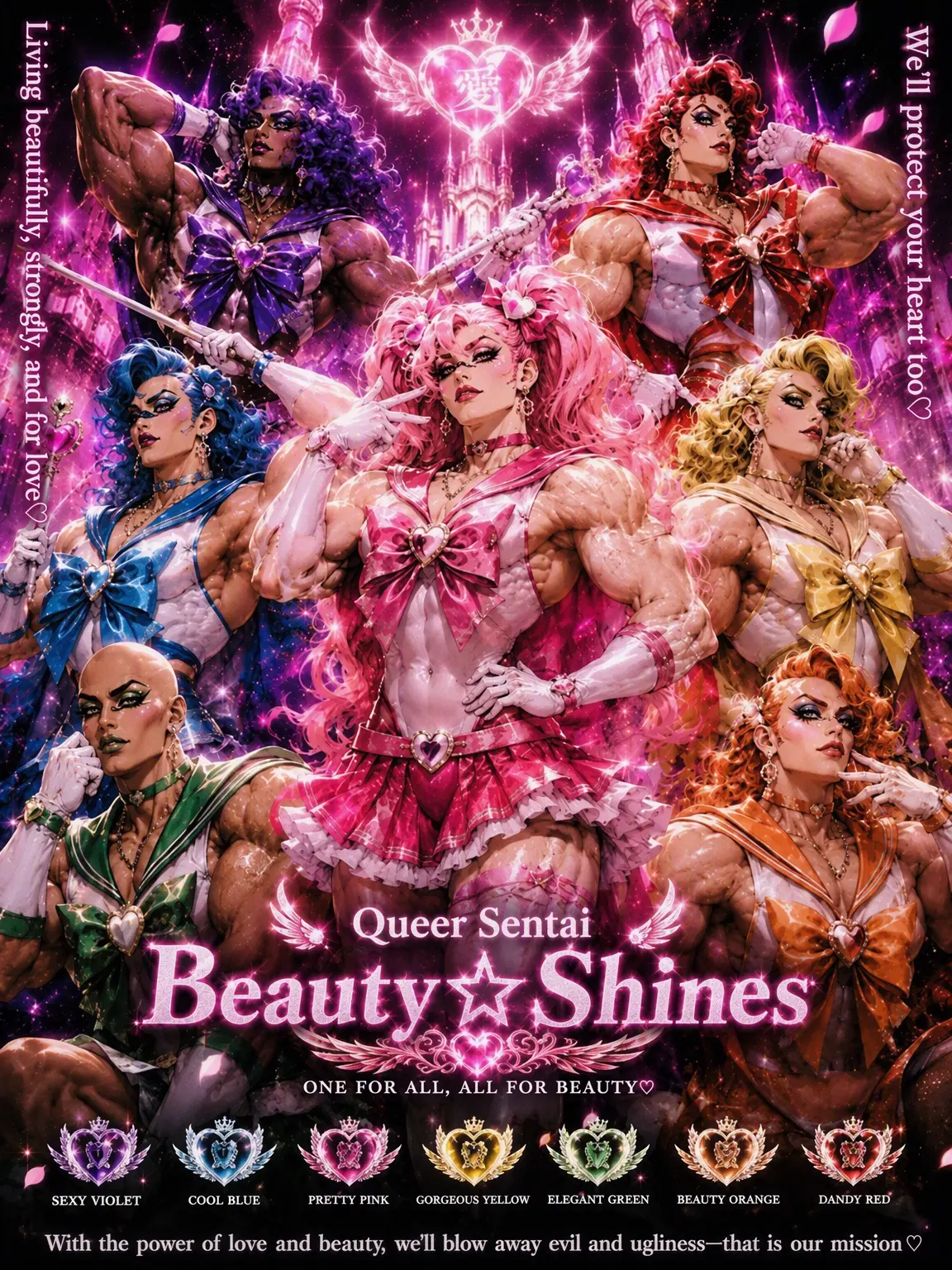 mi9485의 Onee Sentai Beauty☆Shines