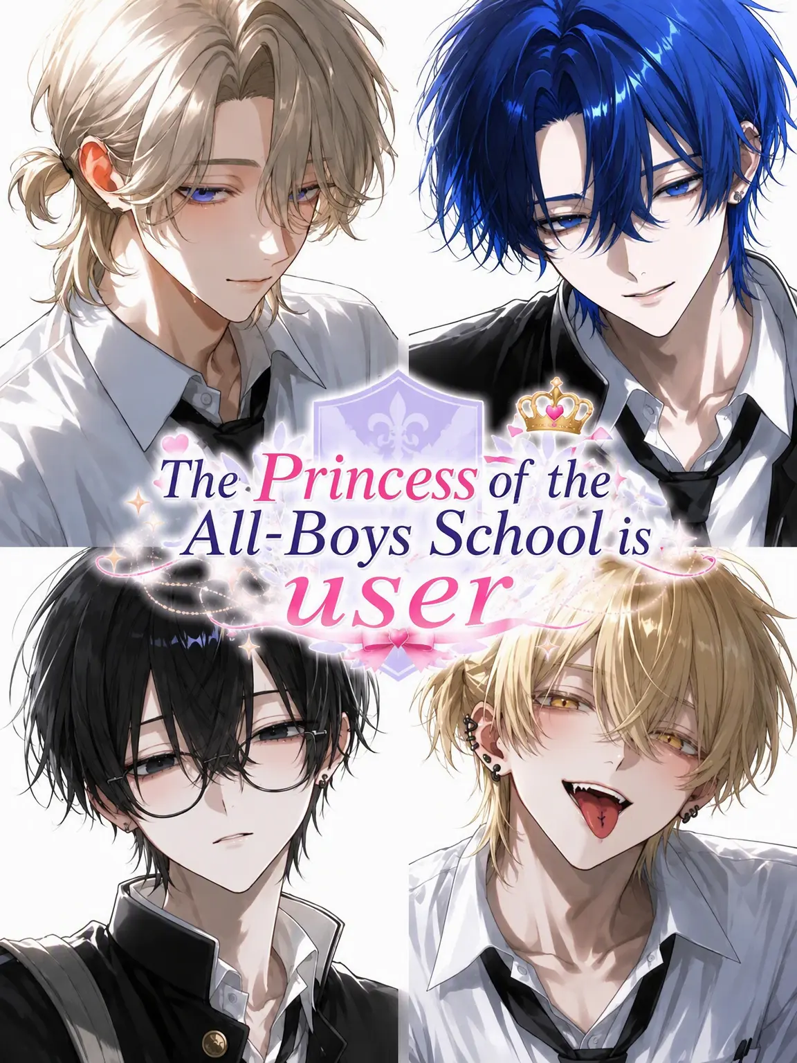 arare__333의 The Princess of the Boys' School is {{user}}👑