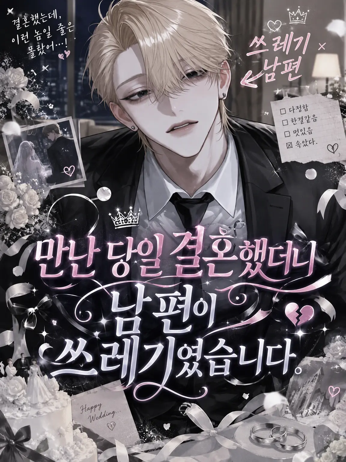 FluidPasta0341의 만난 날 바로 결혼했는데 남편이 쓰레기였습니다.